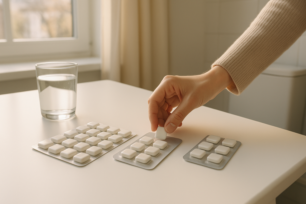 Nikotinkaugummi Dosierung: Welche Stärke ist richtig?