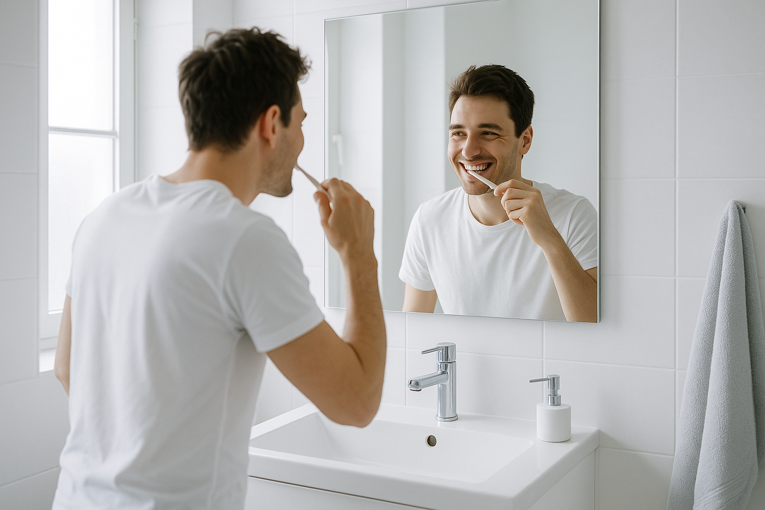 Zähne nach Rauchstopp: Wie schnell verschwinden gelbe Zähne?