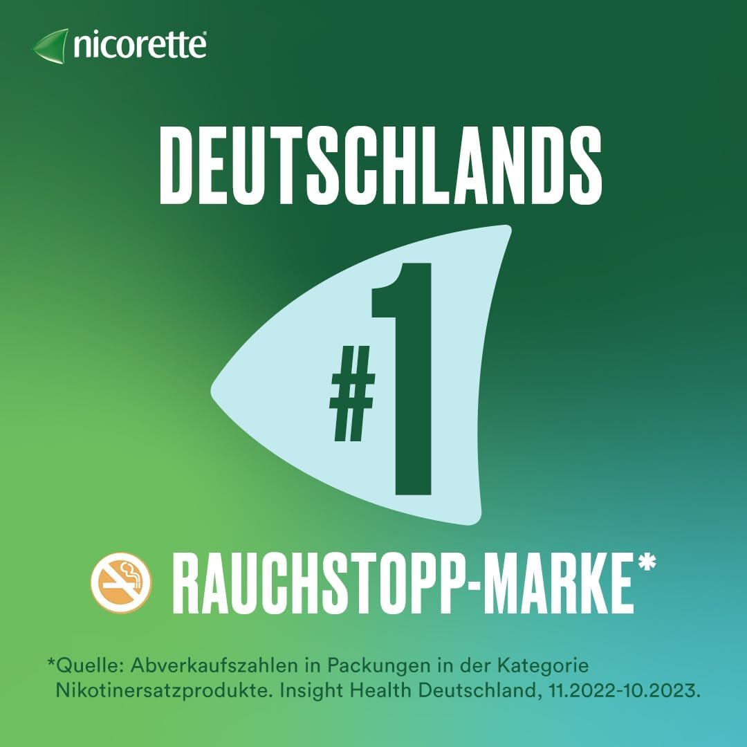 NICORETTE Kaugummi 4mg freshfruit – Nikotinkaugummi zur Raucherentwöhnung – Fruchtgeschmack –4mg Nikotin – Rauchen aufhören - 210 St.