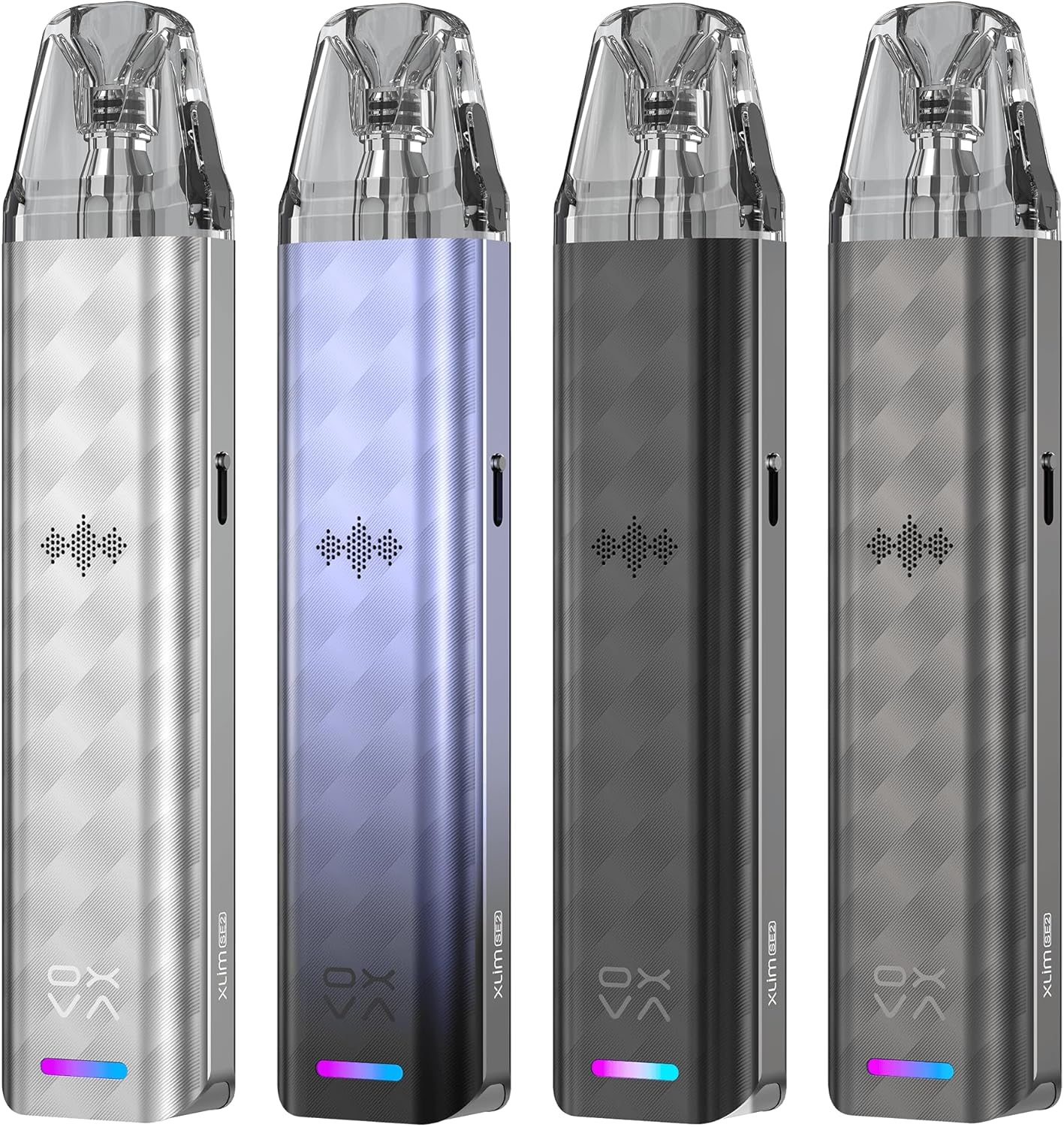 OXVA Xlim SE 2, Pod System, 1000 mAh, 2 ml, silver grey